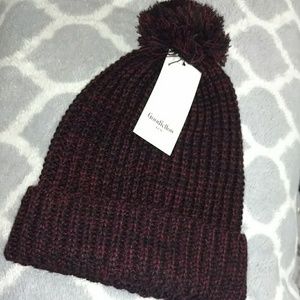 NWT - Beanie with pom pom
